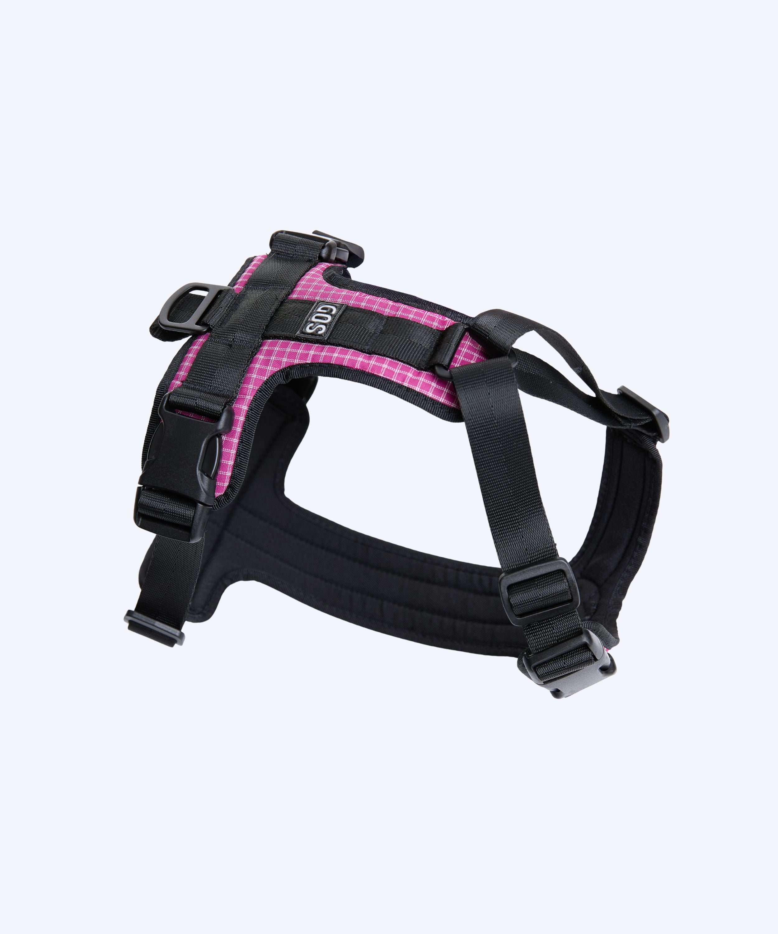 Arnés grid rosa