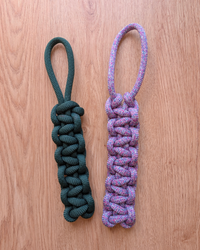 Mordedor alargado reciclado